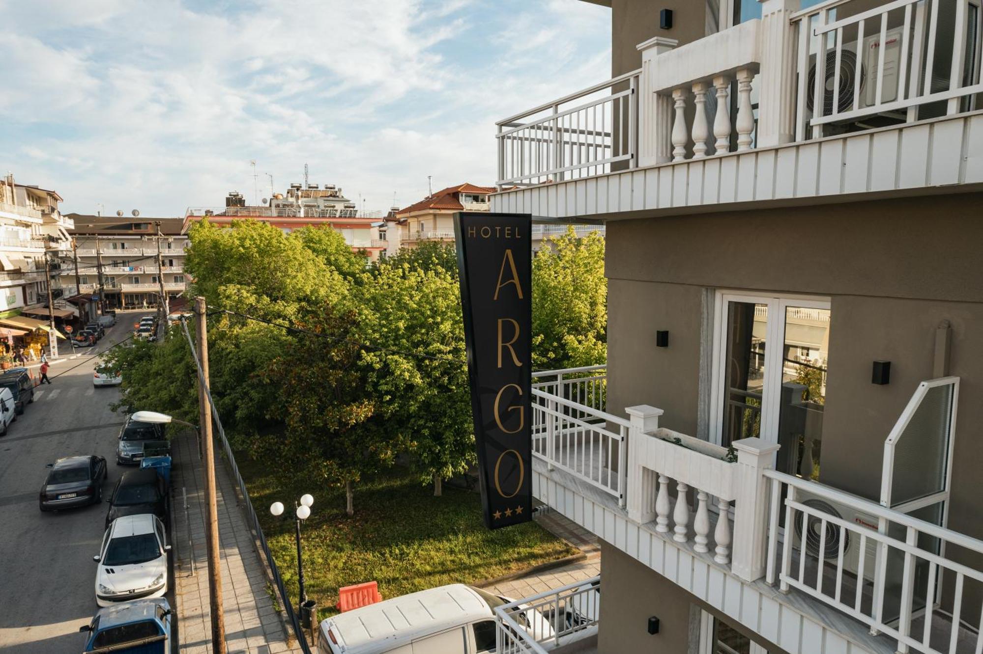 Hotel Argo Paralía Eksteriør billede