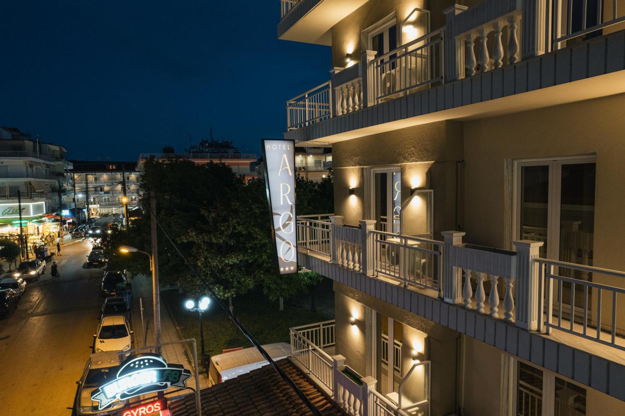 Hotel Argo Paralía Eksteriør billede