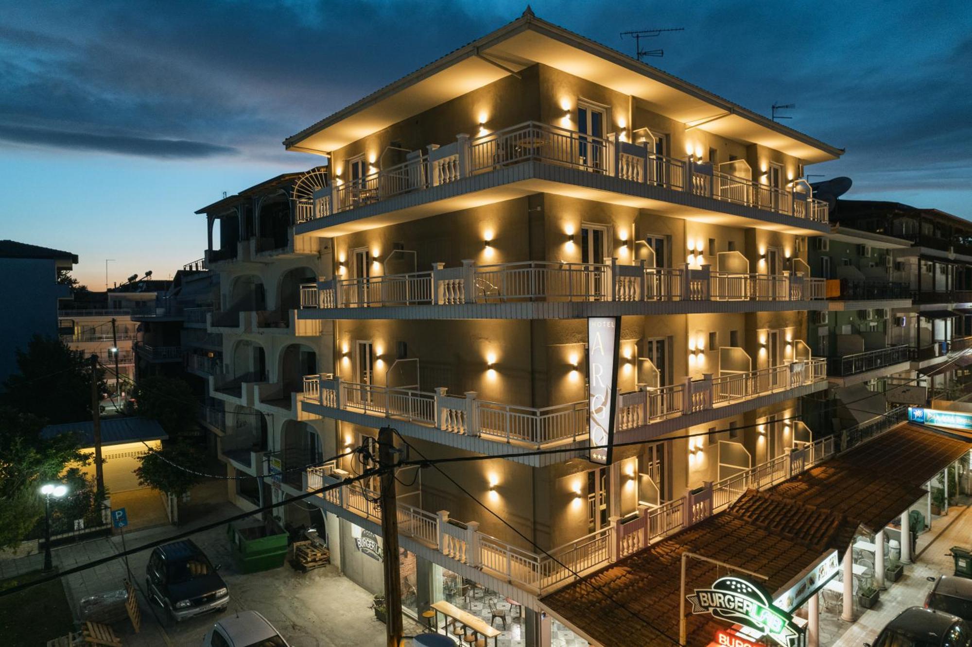 Hotel Argo Paralía Eksteriør billede